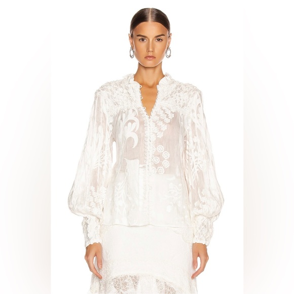 Alexis Tops - Alexis cream blouse